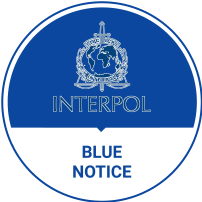 Interpol Blue Notice