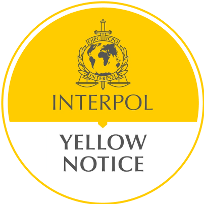 Interpol Yellow Notice