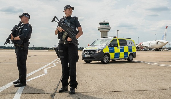 arrested at the airport