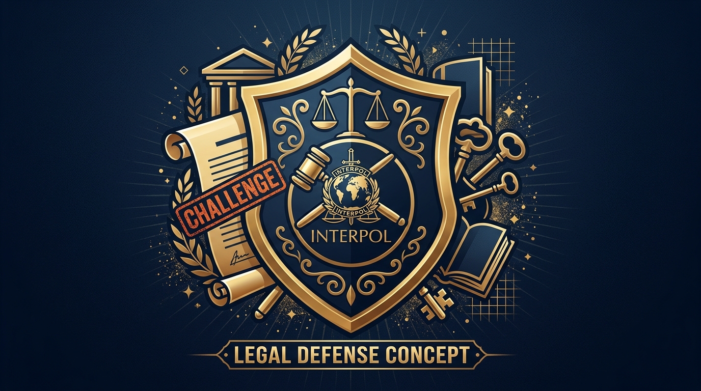 Legal defense options for fighting an INTERPOL Red Notice through the CCF