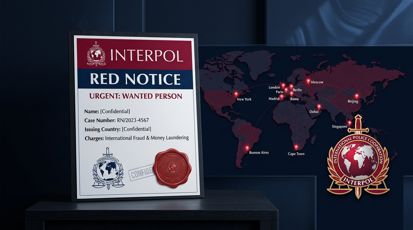 Interpol Red Notice explained — international police cooperation and arrest rights 2026